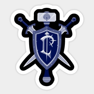 Minimalist Stormwind Crest Sticker